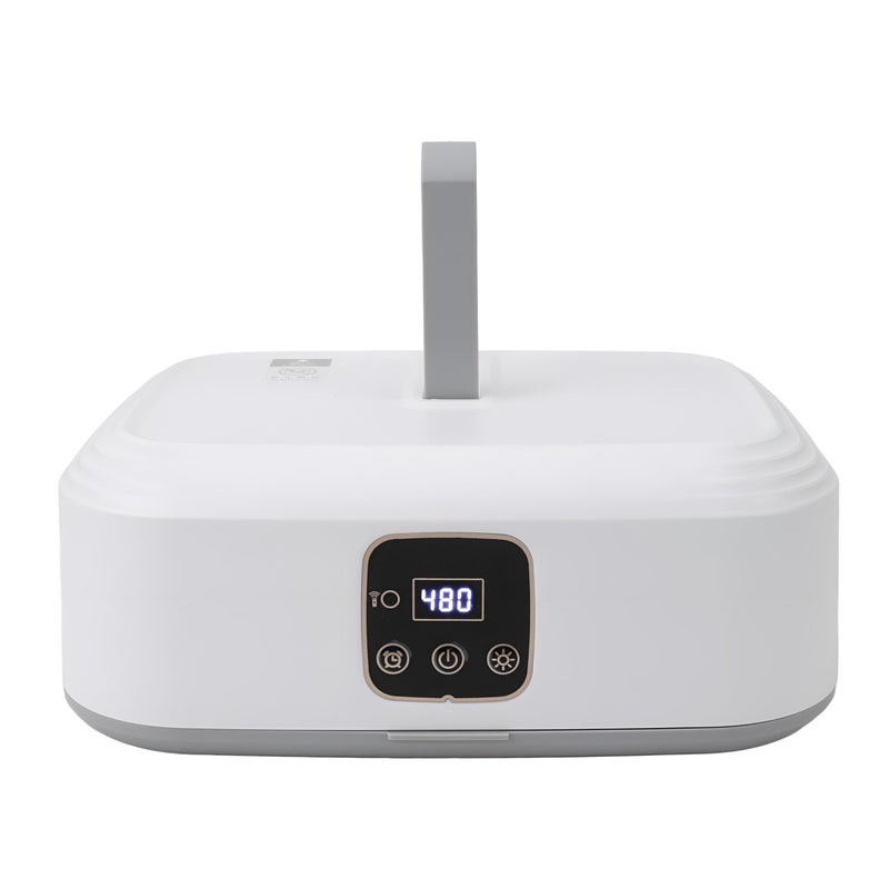 Clothes Dryer - Compact Portable Automatic Ironing and Drying Machine with 360 Hot Air Circulation, Quick 20 Min Dry Time, Energy Efficient White Appliance - Image 1