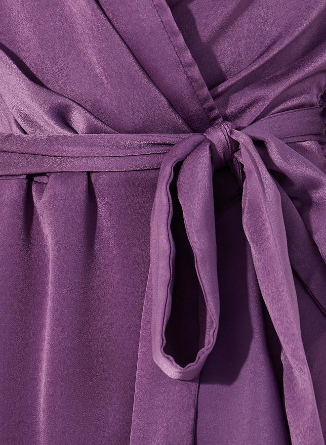 Styli Ruffled Midi Dress  - Image 3