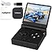 FINGEREVO Miyoo Mini Flip Handheld Game Console 28inch 750560 IPS Screen 2500mAh Miyoomini Flip Clamshell Retro Games Consoles OnionOS64GB Black - Image 2