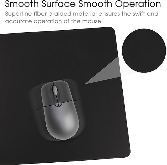 KRESHU XXL Mouse Mat Non-Slip Base Rubber Gaming Mousepad 400 * 900 * 3 mm Super Large Size Table Mat Improves Precision and Speed Stable Grip on Smooth Surfaces Waterproof Mouse mat (1-Pcs) - Image 4