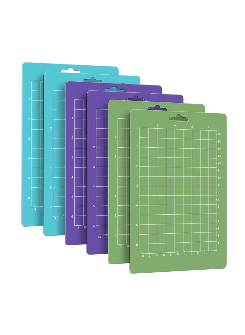 SYOSI 6PCS Cutting Mat for CricuAt Joy, 6.5” X4.5” Standardgrip Sticky Cutting Mat Replacement Adhesive Cutting Mat Crafting Mats Cricut Design Space Mats Cricket Cutting Mats for Cricut Joy Accessories - Image 1