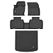 ANBINGO Floor Mats Cargo Liners for 20192023 Lincoln Nautilus20162018 Lincoln MKX All Weather for Lincoln Nautilus Floor Mats for Lincoln MKX Floor Liner Cargo Mat Trunk Liner Black - Image 2