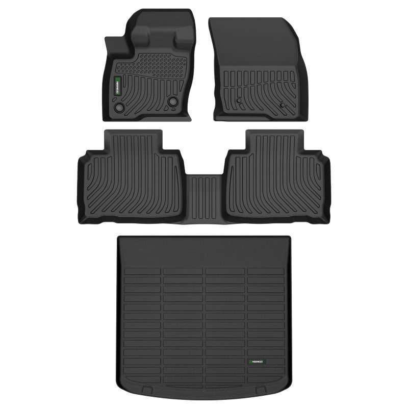 ANBINGO Floor Mats Cargo Liners for 20192023 Lincoln Nautilus20162018 Lincoln MKX All Weather for Lincoln Nautilus Floor Mats for Lincoln MKX Floor Liner Cargo Mat Trunk Liner Black - Image 3