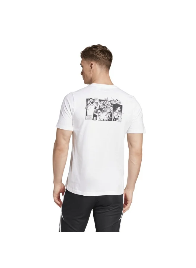 اديداس adidas MESSI ICON G T White Football T-SHIRTS for Men - XS