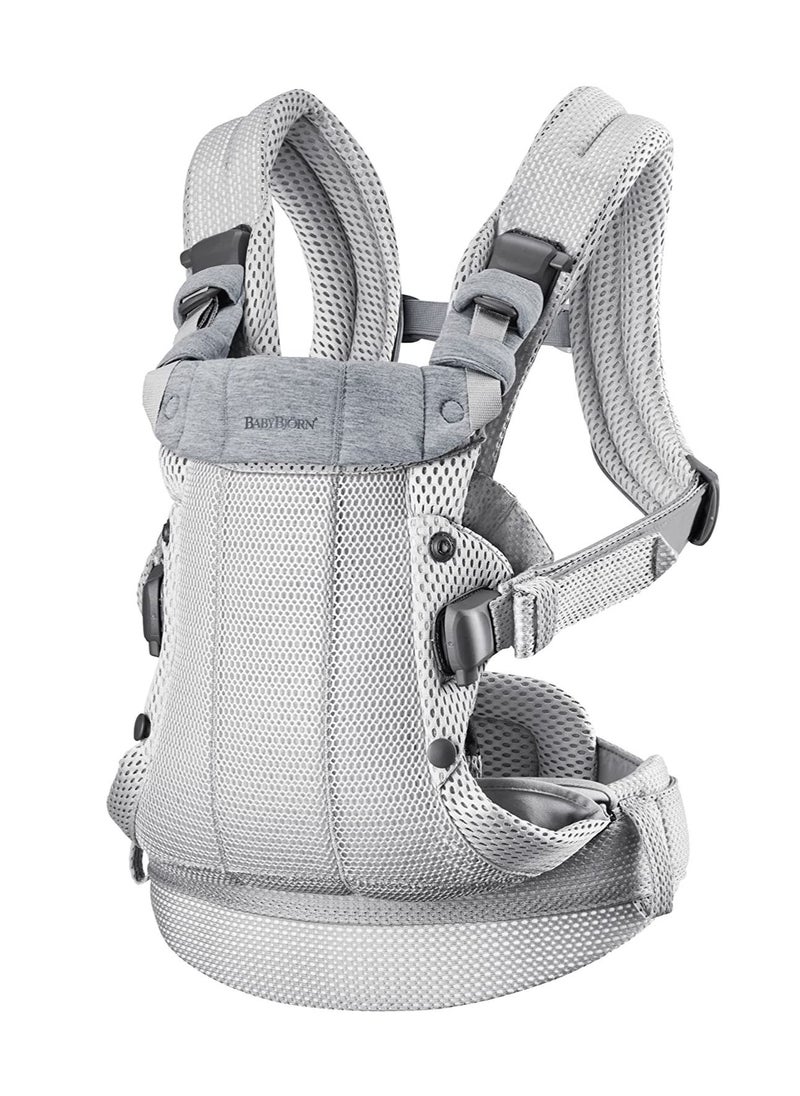 BABYBJORN - Baby Carrier Harmony 3D Mesh Silver And Grey - Image 1
