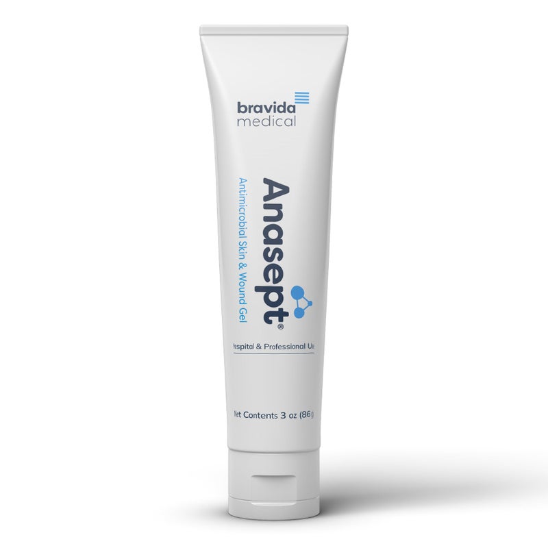 Anasept-Antimicrobial Skin & Wound Gel 3 oz. Tube - Image 1