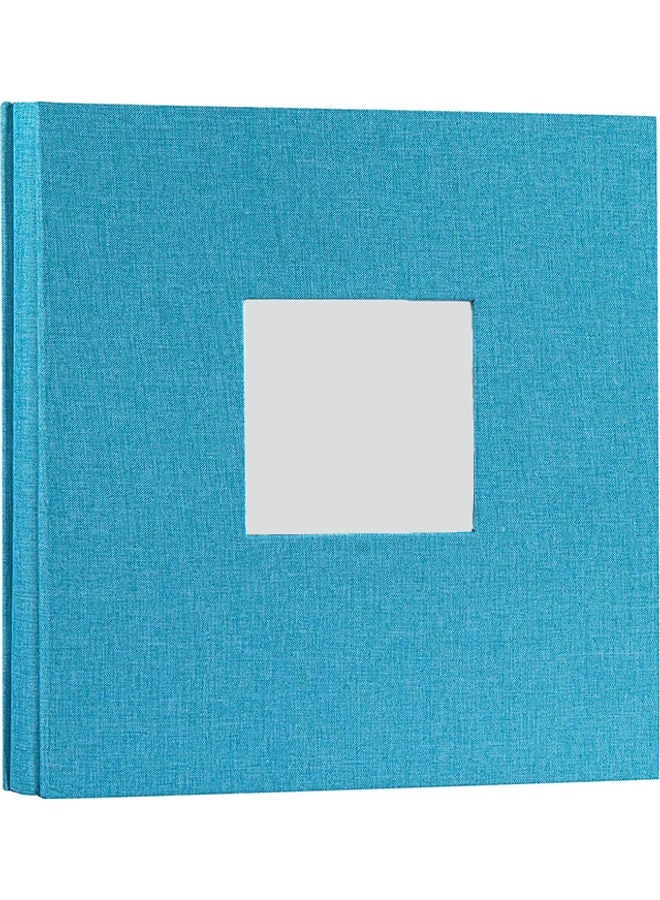 NIBEMINENT 40-Page Self Adhesive Photo Album Blue - Image 1
