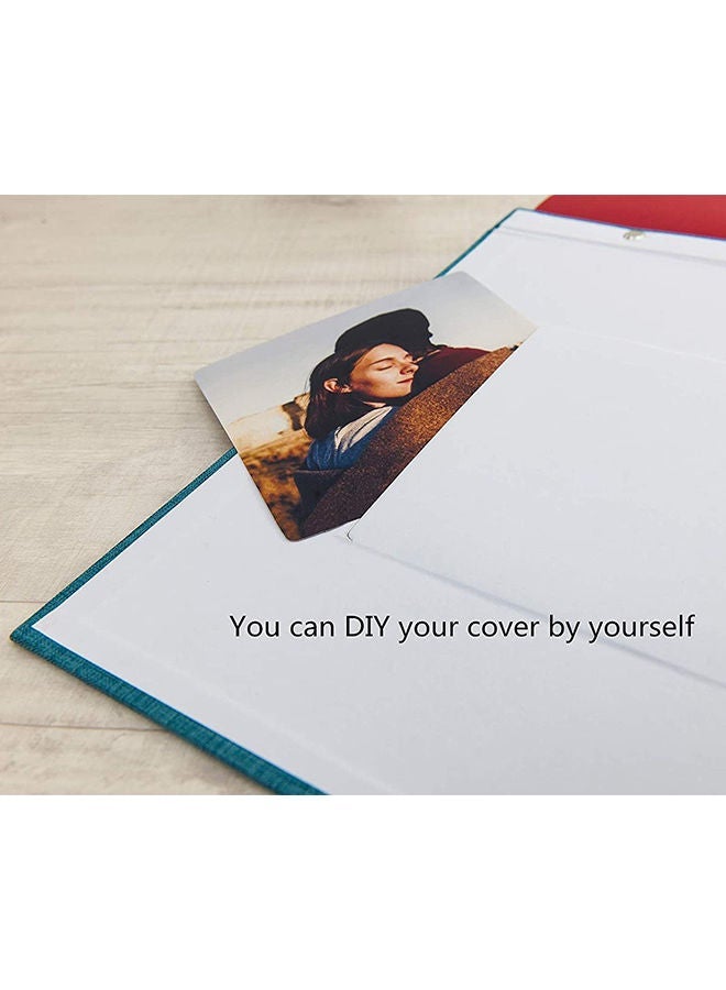 NIBEMINENT 40-Page Self Adhesive Photo Album Blue - Image 4