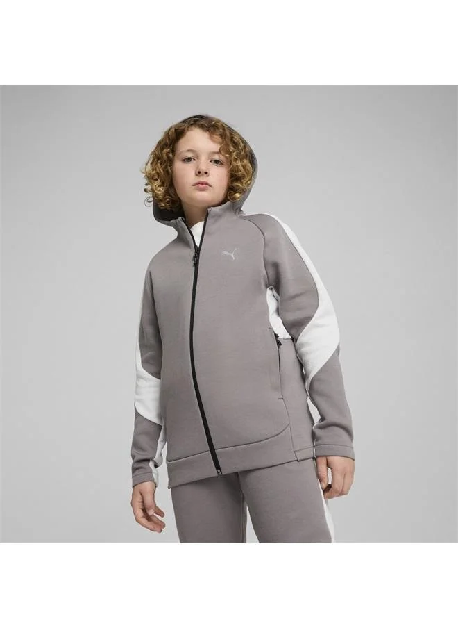 بوما EVOSTRIPE Full-Zip Hoodie Youth