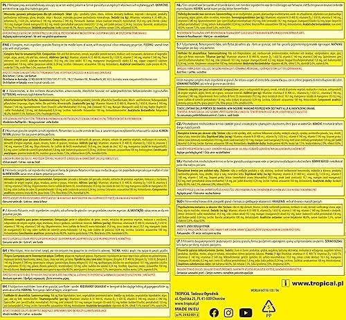 TROPICAL RED PARROT GRANULAT 100GM (MADE IN EU). - Image 3