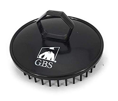 G.B.S Soft Black Scalp Hair Massage Brush