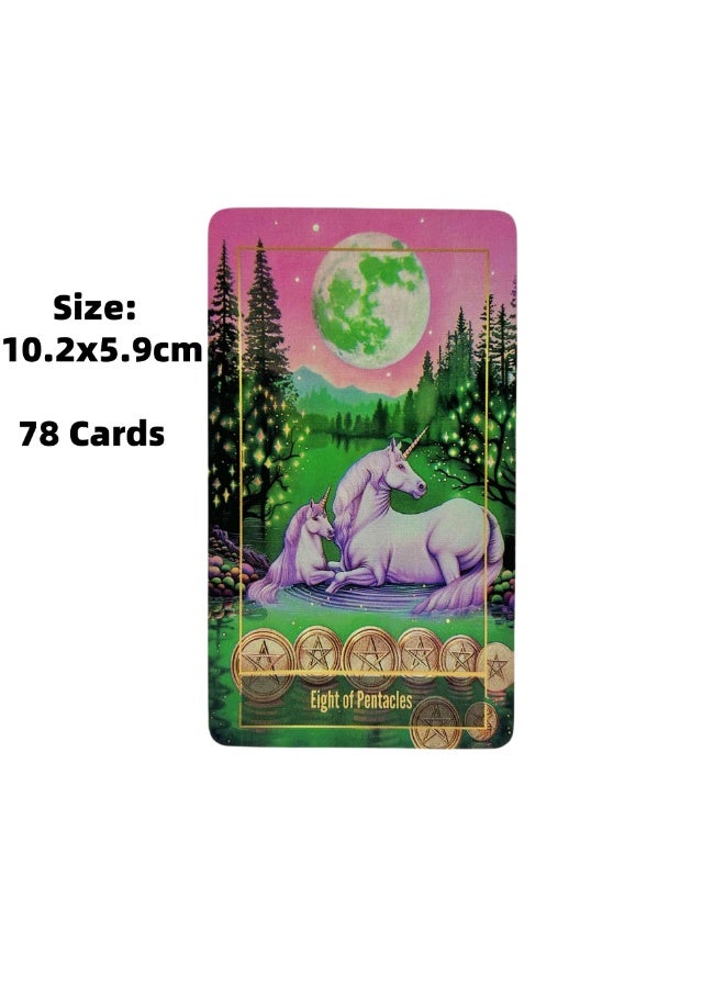 NIBEMINENT Celestial Carnival Tarot Card Board Game Deck Fortune-telling Oracle Card Divination Family Game Version Gathering - Image 2