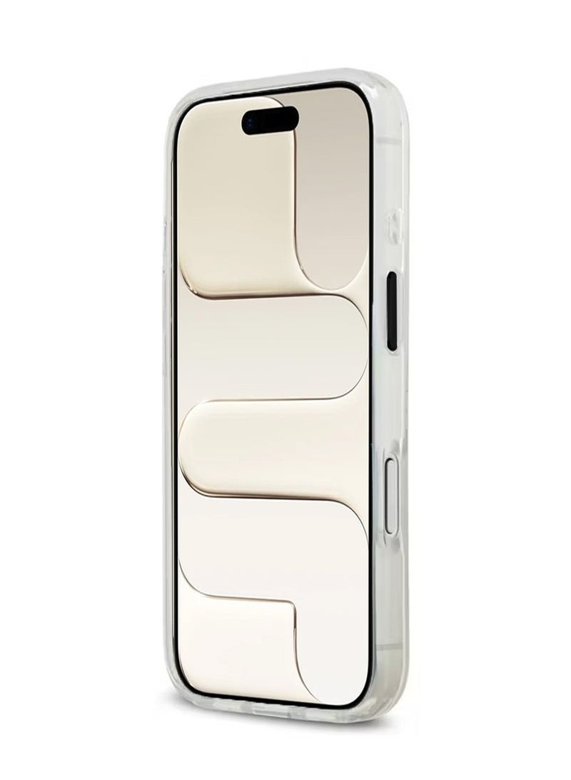 Techie حافظة آيفون 17 إير ماغسيف - غطاء شفاف مضاد للصدمات، خلفية صلبة من الأكريليك المضاد للاصفرار مع TPU + PC، متوافقة مع الشحن اللاسلكي - أبيض - Image 2