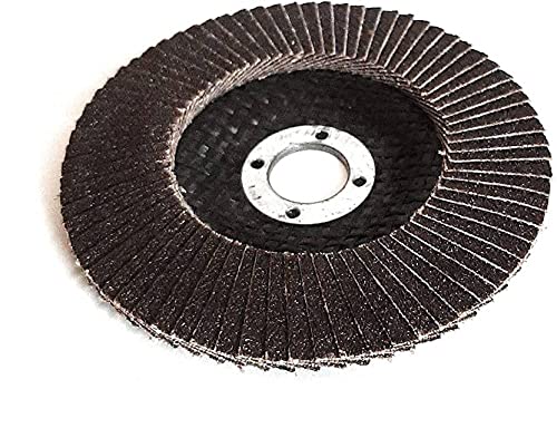 Inditrust 3pc Angle Grinder Polishing Kit – Includes Flap, Nylon Fiber, & Wool Felt Pads for Metal, Stainless Steel, Glass. Versatile Black, Brown, White Buffing Wheels for Shine & Detail. - Image 3