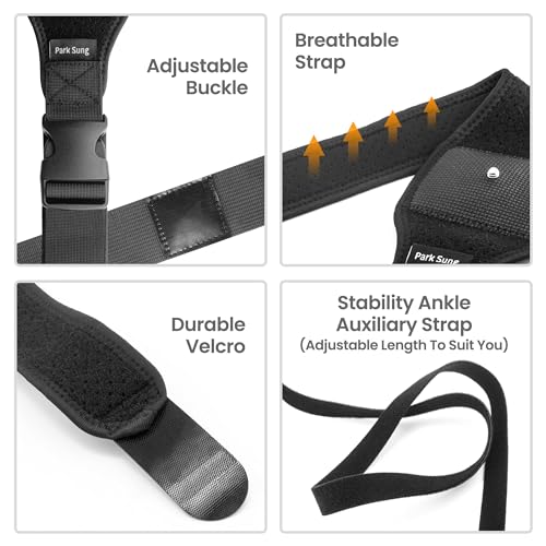 Park Sung Tracker Straps and Belt, Foot Trackerstrap for HTC Vive Tracker, Full Body Tracking, Adjustable, Structure and Material Upgrade, 1TrackBelt+2 TrackStraps+1 Ankle Strap - Image 4