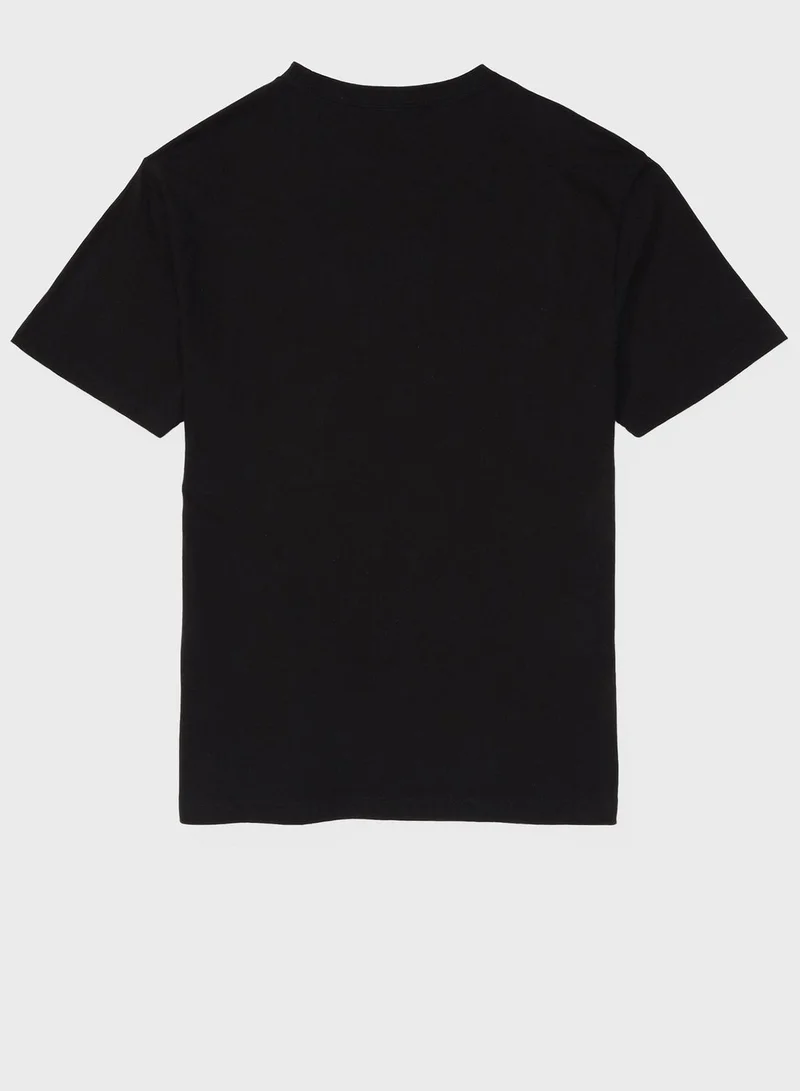 American Eagle Logo Graphic Crew Neck T-Shirt