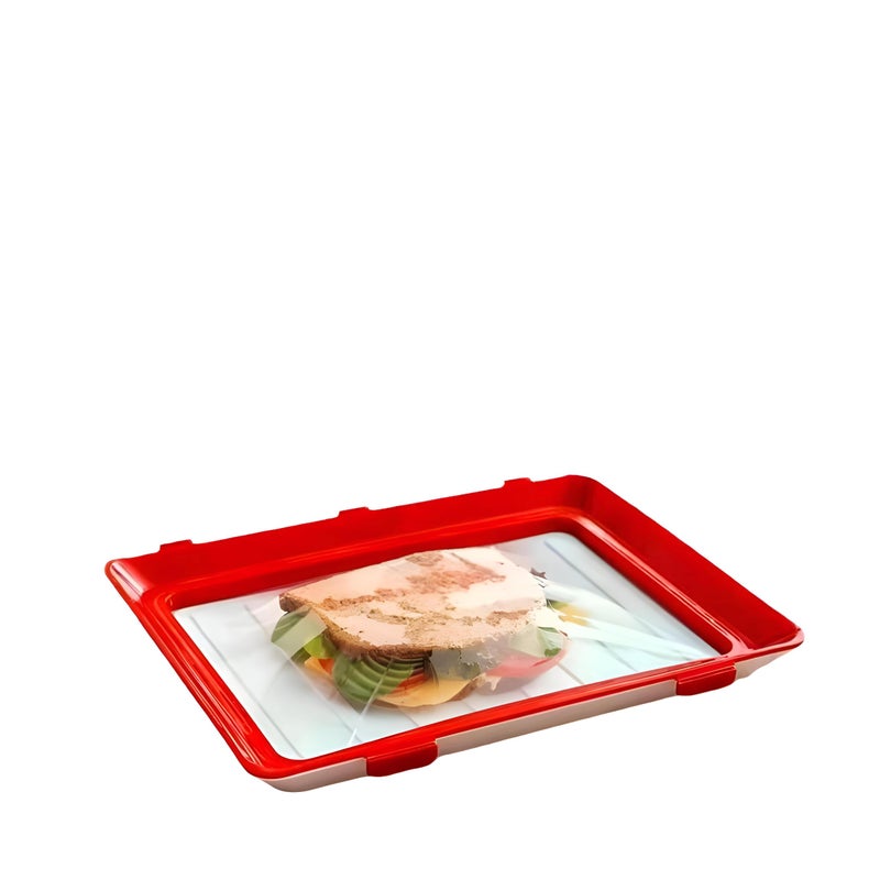 Stackable Food Container - Reusable Eco-Friendly Food Storage Container for Fresh Fruits and Vegetables (2) - Image 1