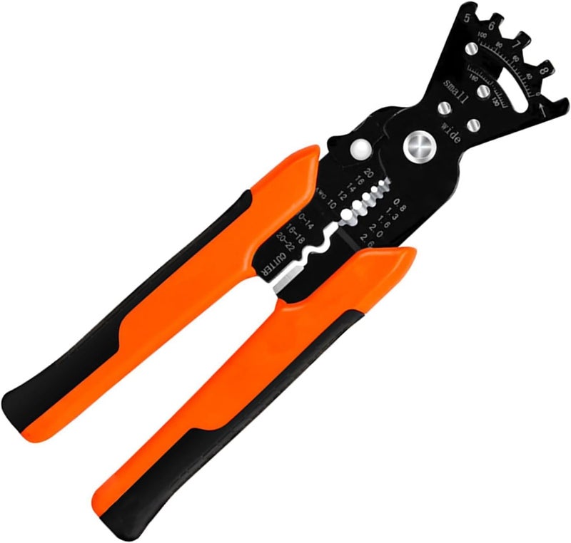 SNAPCOM Crown Plier 5 in 1 multifunctional wire stripper use for Wire Stripper and Cutter Crimping Tool Crimping Plier Cable Cutter properties for gripping holding cutting wires 1 pcs - Image 1