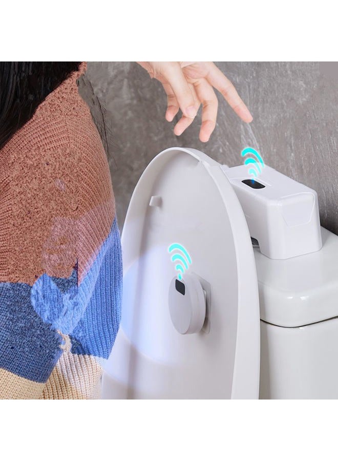 Bacacab Automatic Toilet Flusher, 2023 Upgraded Touchless Toilet Flush Kit, Hands Free External Infrared Sensor Toilet Flusher, Waterproof Flusher for Toilets for Home and Public Use (1 SET) - Image 2