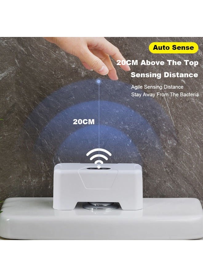 Bacacab Automatic Toilet Flusher, 2023 Upgraded Touchless Toilet Flush Kit, Hands Free External Infrared Sensor Toilet Flusher, Waterproof Flusher for Toilets for Home and Public Use (1 SET) - Image 3