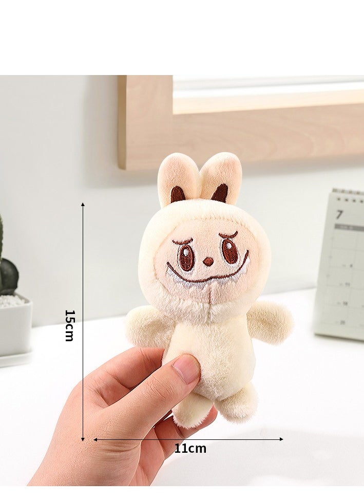 LABUBU Labubu plush toy doll, Labubu Keychain, Pop Mart Labubu doll 15 cm x 11 cm 
