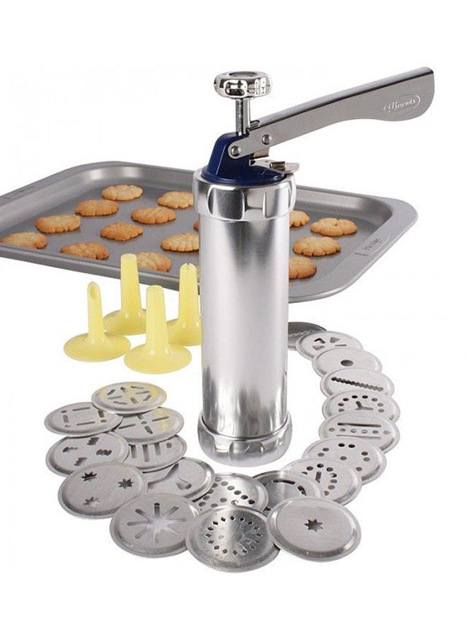 Biscuit Maker Cookie Gun 10106893 Silver - Image 3