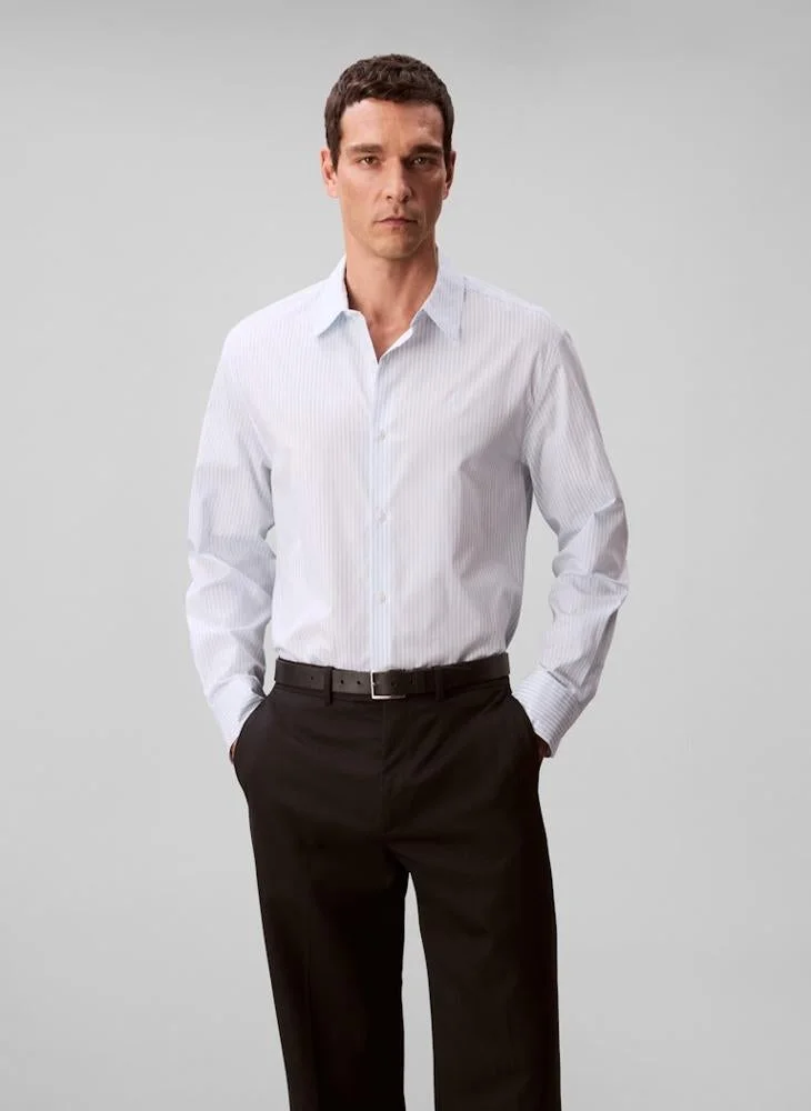 Stripe Dobby Regular Fit Shirt