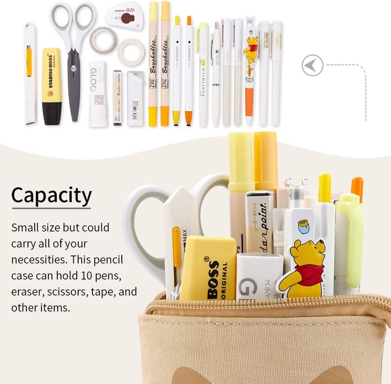 EASTHILL Big Capacity Pencil Pen Case Pouch Box Organizer Large Storage for Bullet Journal - Image 3