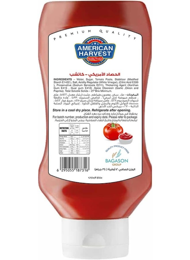 American Harvest Ketchup 340gm, Pack of 3