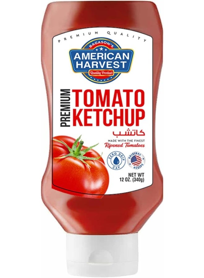 American Harvest Ketchup 340gm, Pack of 3