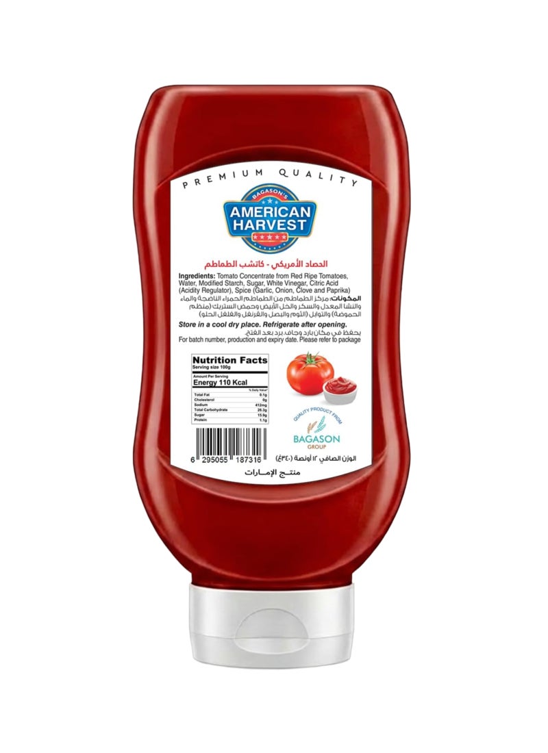 American Harvest Ketchup 340gm, Pack of 3 - Image 2