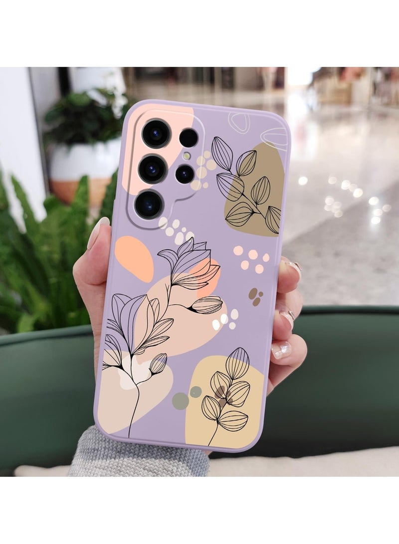 for Samsung Galaxy S25 Ultra Case, Slim Soft Non Slip Silicone for Samsung S25 Ultra Phone Cover 6.9 inch, Morandi Purple - Image 3