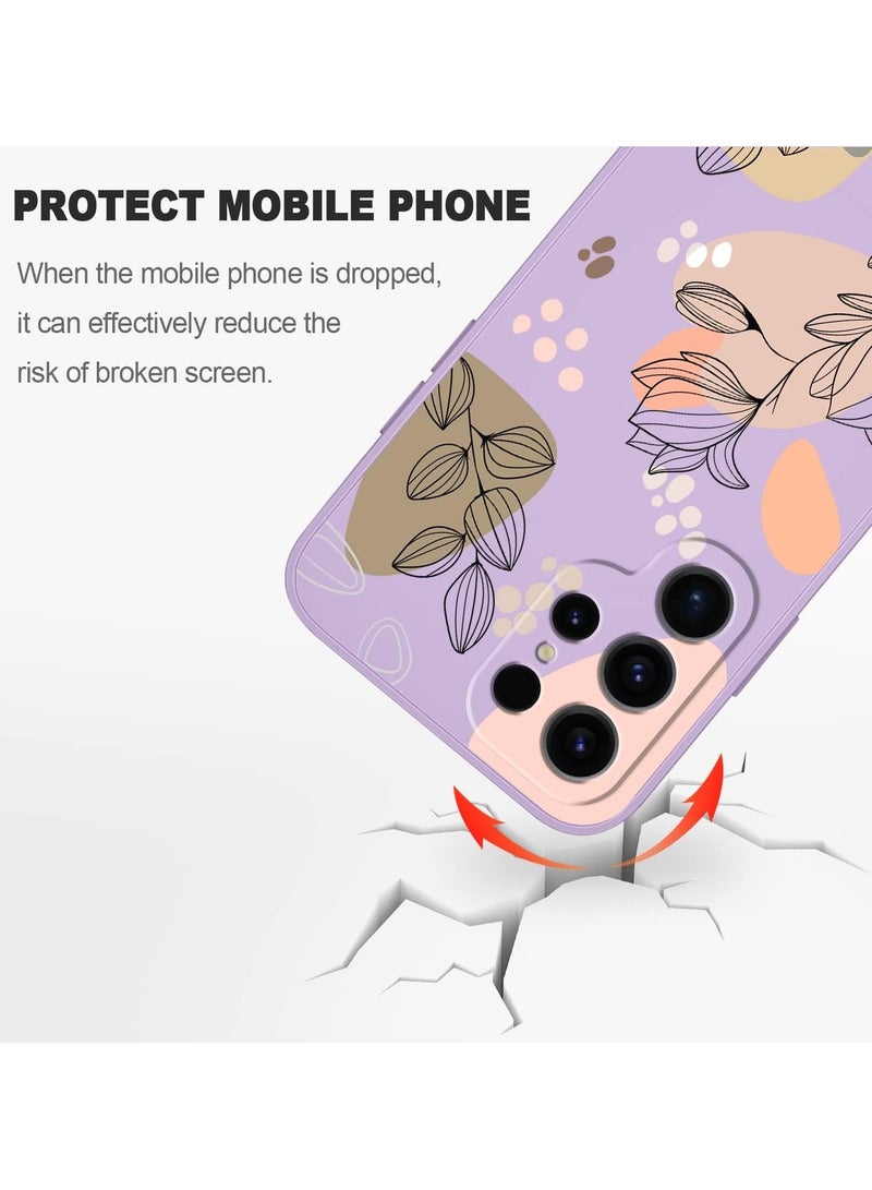 for Samsung Galaxy S25 Ultra Case, Slim Soft Non Slip Silicone for Samsung S25 Ultra Phone Cover 6.9 inch, Morandi Purple - Image 4