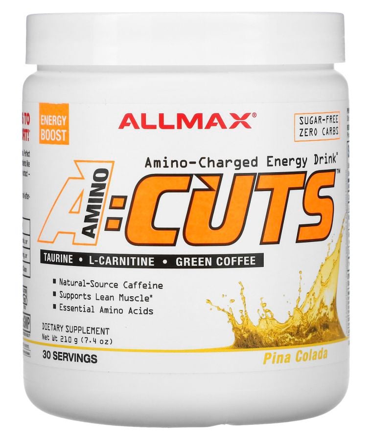 Allmax ACUTS™ Amino-Charged Energy Drink Pina Colada 7.4 oz (210 g)