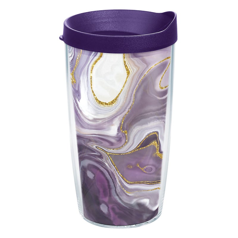 Tervis Marble  Alexandrite Made in USA Double Walled Insulated Tumbler Travel Cup Keeps Drinks Cold  Hot 16oz Classic