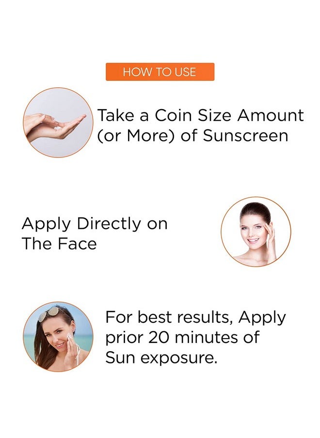 UrbanBotanics - Advance Ultra Light Sunscreen Spf 50 Pa+++ - Oil Free - Non Comedogenic- Water/Sweat Resistant - Protect Against Uva/Uvb Rays - Zero White Cast - For Men & Women, 50G - Image 1