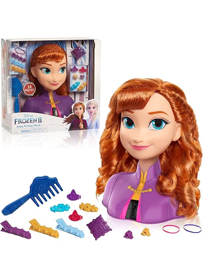 ديزني Disney Frozen 2 Basic Anna Styling Head