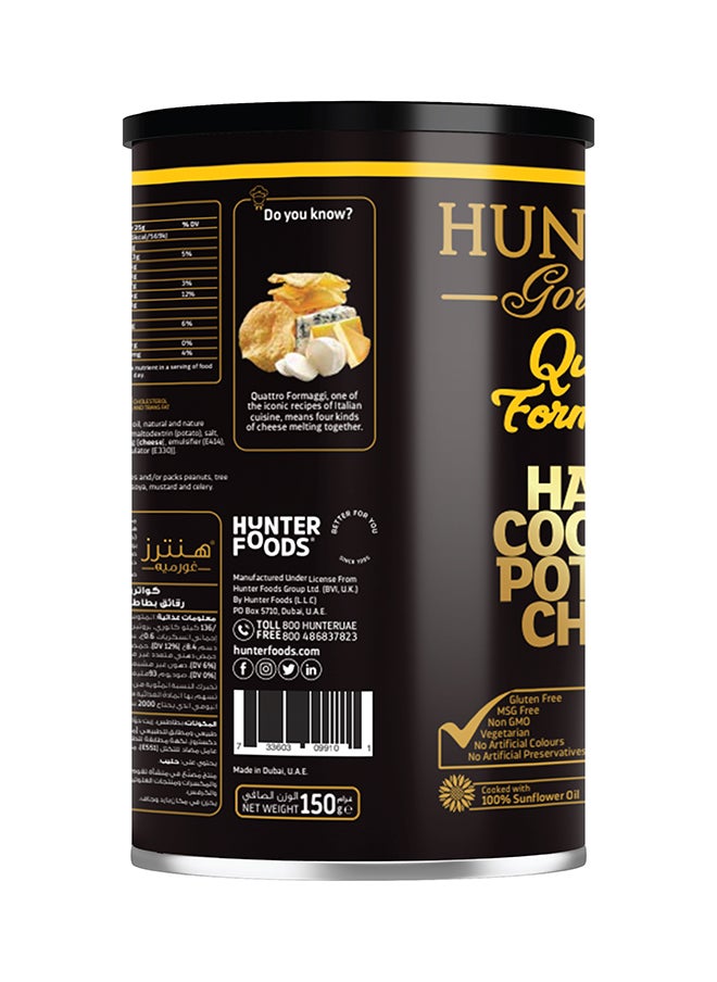 Hunter's Gourmet Hand Cooked Potato Chips Quattro Formaggi  - Image 3