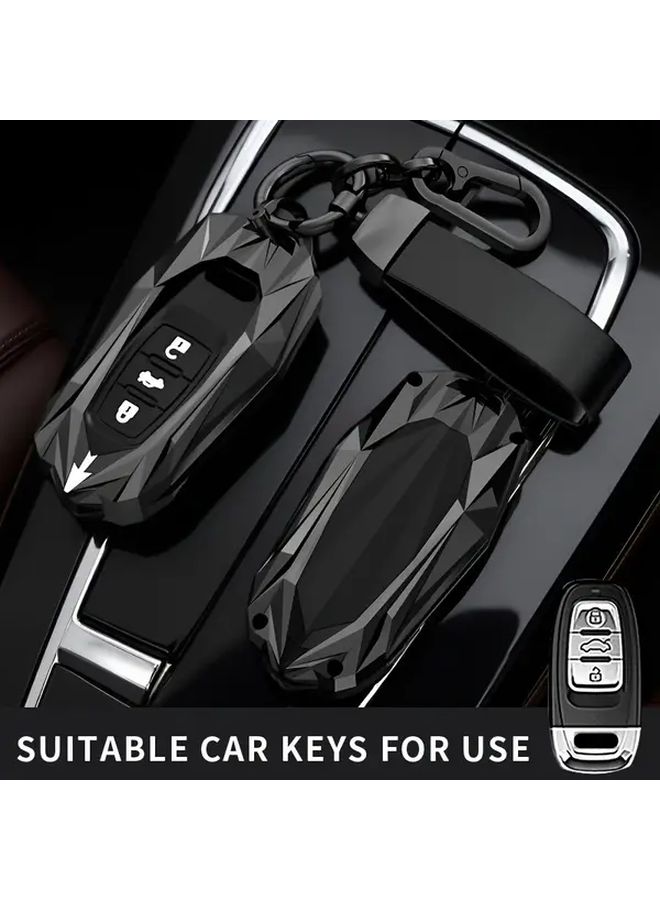 Type A Zinc Alloy Car Remote Key Cover Case Compatible With Audi Models 2009 2015 - Image 5