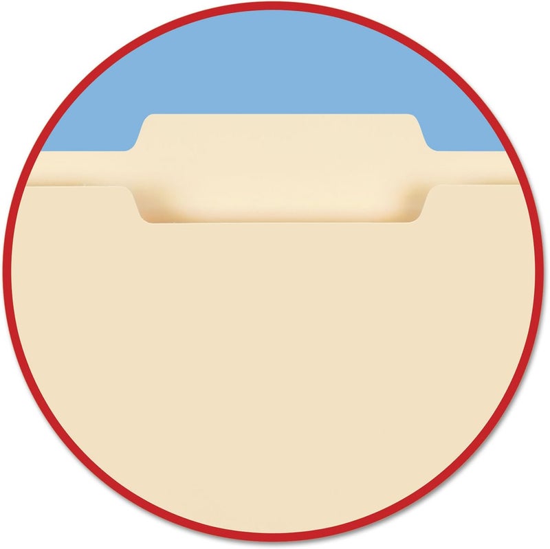 Smead File Folder 13Cut Tab Center Position Letter Size Manila 100 per Box 10332 - Image 2