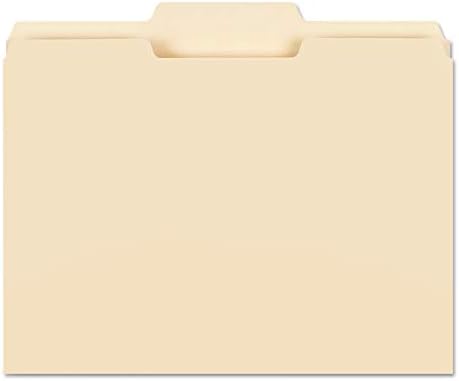 Smead File Folder 13Cut Tab Center Position Letter Size Manila 100 per Box 10332 - Image 5
