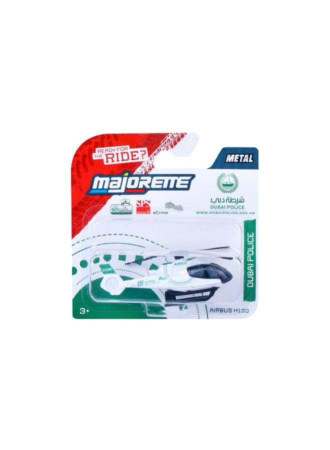 Majorette Dubai Police Airbus Helicopter H130 - Die Cast - Super Car's (1:64 Scale) – Die-Cast Toy Car for Kids & Collectors - Image 2