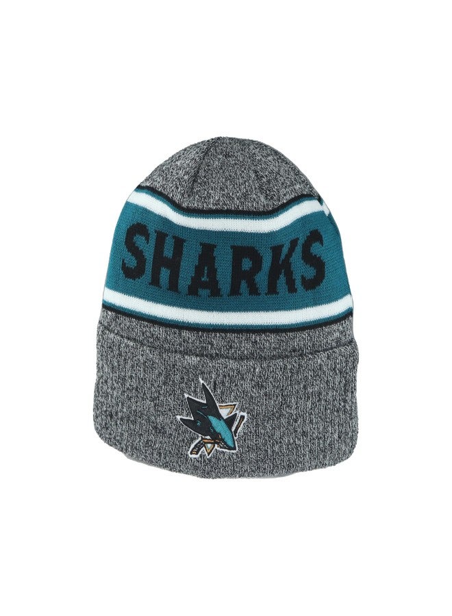 ZHATS San Jose Sharks NHL Officially Licensed Beanie Force - Image 1
