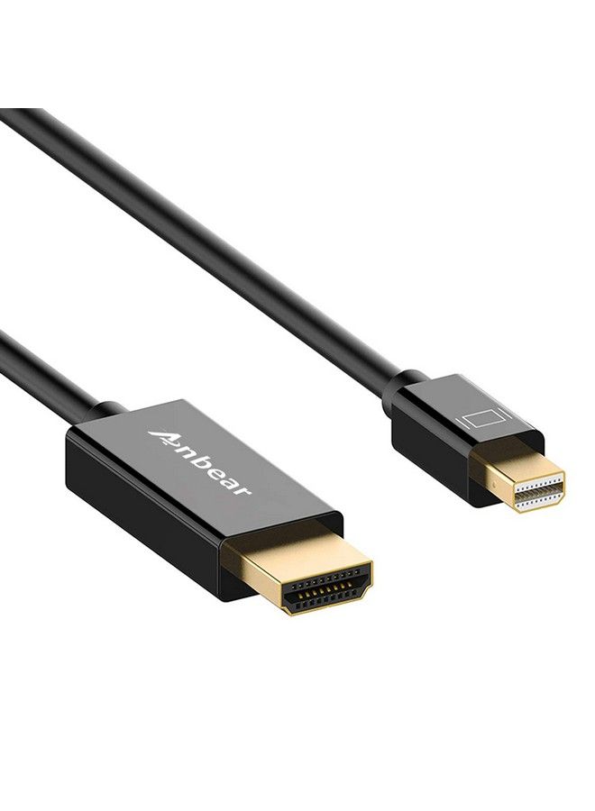 Anbear Mini Displayport To Hdmi 6 Ftanbear Gold Plated Mini Display Port(Thunderbolttm Port ) To Hdmi Hdtv Male To Male Adapter Compatible For Mac Bookmacbook Air Imac And More - Image 2