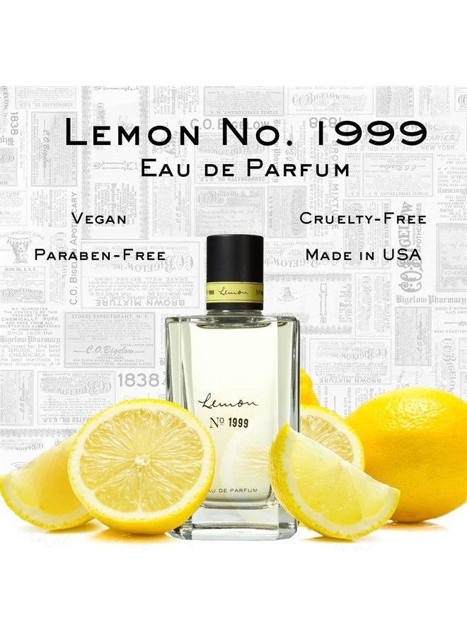 C. O. Bigelow C.O. Bigelow Lemon Eau de Parfum No.1999, Lemon Perfume with Citrus & White Musk, 3.4 fl oz., Vegan & Paraben Free Perfumes  - Image 4