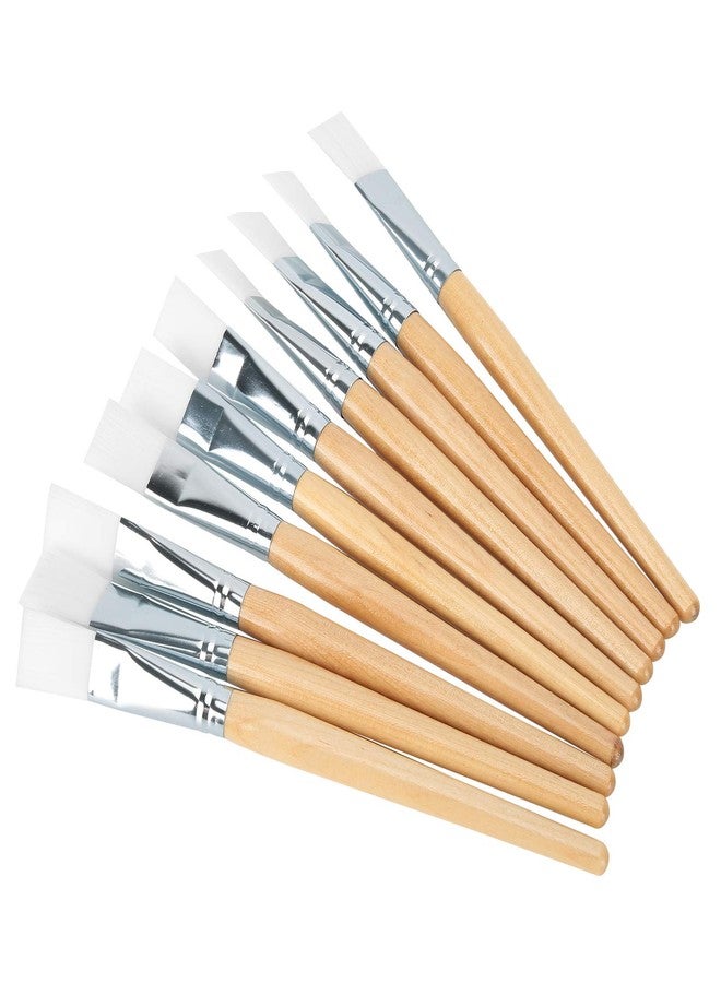 ANGGREK Wooden Mask Brush, Face Mask Brush Bulk Facial Mask Brushes Soft Hair Mud Applicator Diy Skin Care Tool With Wooden Handle Mini Wooden Brushes Clay Mask 20 - Image 1