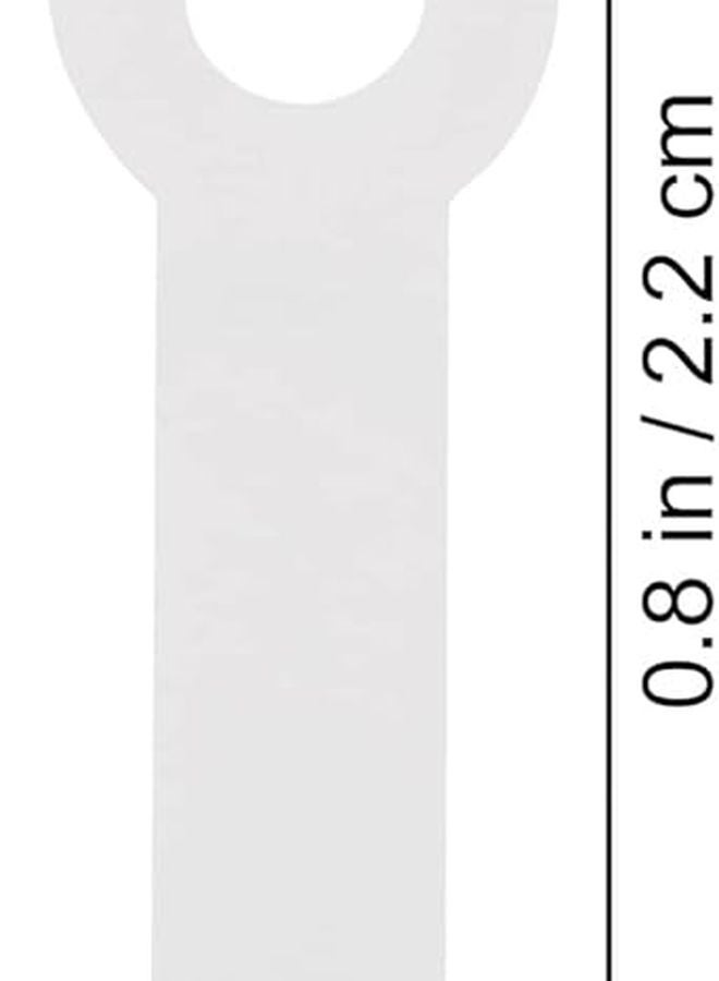 مشابك تركيب إضاءة الشريط 100 مجموعة مع مسامير لسهولة التركيب - Image 3