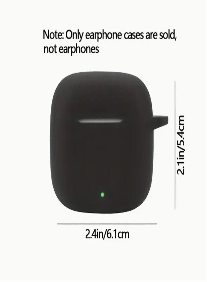 Protective Silicone Case Cover for HUAWEI Freebuds SE 2 In-Ear Earphones Black - Image 2