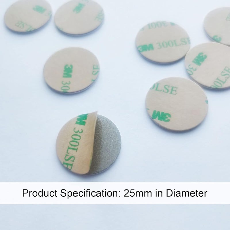 hecere 125Khz RFID ملصق بطاقة عملة PVC مضاد للمعدن قابل للبرمجة وقابل لإعادة الكتابة T5577 (عبوة من 10) - Image 5
