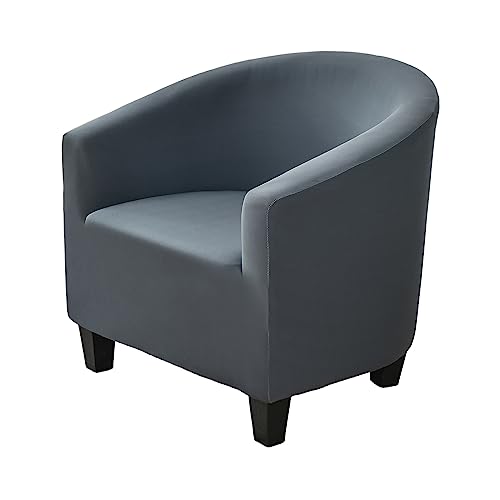 NILUOH Club Chair Slipcover Stretch Tub Chair Cover Barrel Chair Covers Armchair Covers Sofa Cover Furniture Protector for Living Room 10 - Image 1